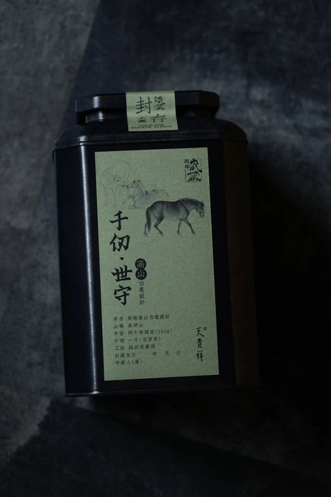 2026年吴阳山老树头采白毫银针 ／千仞世守